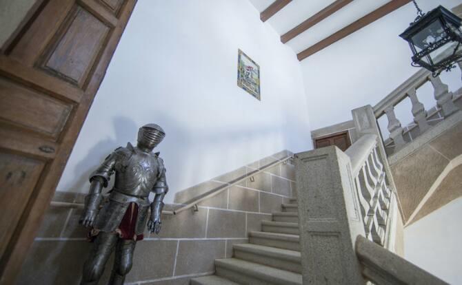 Casa Rural Castillo De Caceres Bagian luar foto